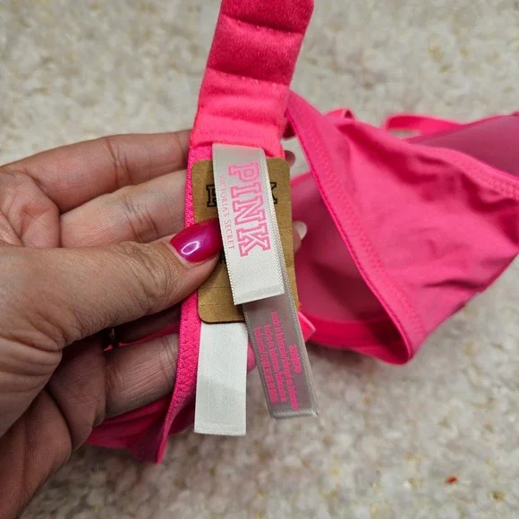 Victoria's Secret PINK Wear Everywhere Push-up Bra sz 32B NWT - Picture 3 of 4